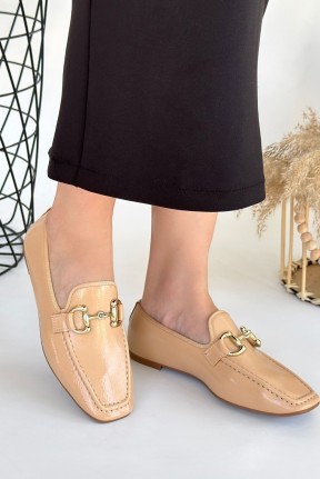 Guart Nude Rugan Babet Ayakkabı Guart Nude Rugan Babet Ayakkabı