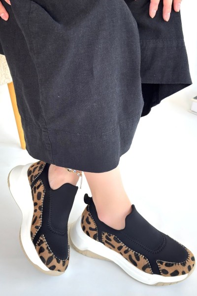 Kendy Leopar Süet Spor Ayakkabı Kendy Leopar Süet Spor Ayakkabı