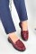 Narli Bordo Rugan Oxford Ayakkabı