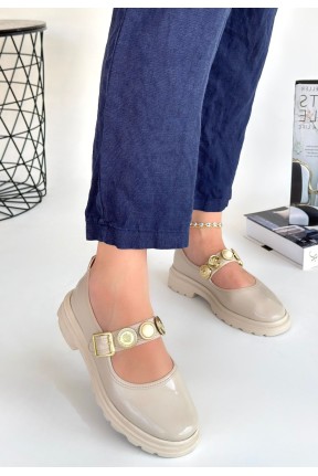 Okira Bej Rugan Oxford Ayakkabı Okira Bej Rugan Oxford Ayakkabı