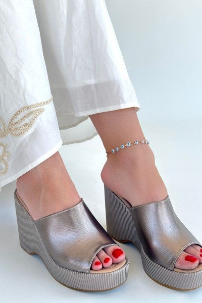 Tlay Platin Cilt Dolgu Topuk Terlik Tlay Platin Cilt Dolgu Topuk Terlik