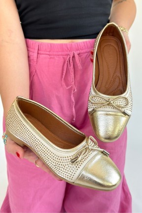 Etya Gold Cilt Babet Ayakkabı Etya Gold Cilt Babet Ayakkabı
