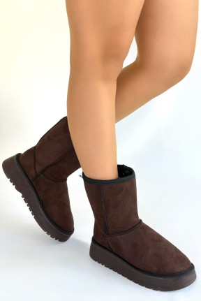 Sophia Kahverengi Süet Bot Sophia Kahverengi Süet Bot