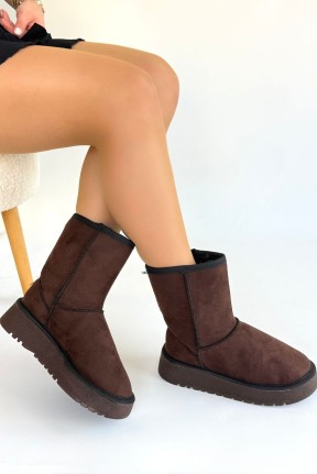 Sophia Kahverengi Süet Bot Sophia Kahverengi Süet Bot