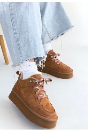 Muden Taba Süet Bağcıklı Bot Muden Taba Süet Bağcıklı Bot