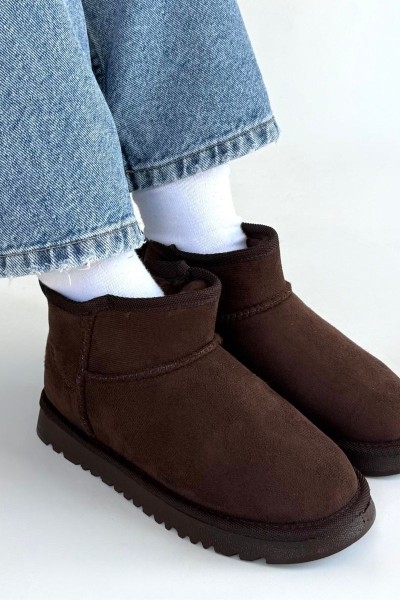 Elsa Kahverengi Süet Bot Elsa Kahverengi Süet Bot