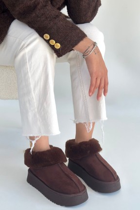 Edali Kahverengi Süet Bot Edali Kahverengi Süet Bot