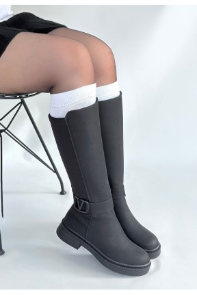 Diona Siyah Nubuk Çizme Diona Siyah Nubuk Çizme