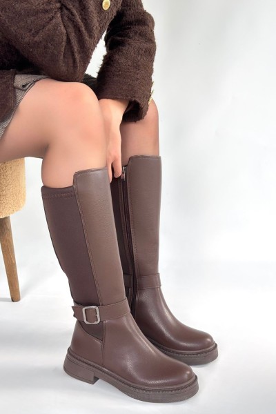 Zinda Kahverengi Cilt Çizme Zinda Kahverengi Cilt Çizme