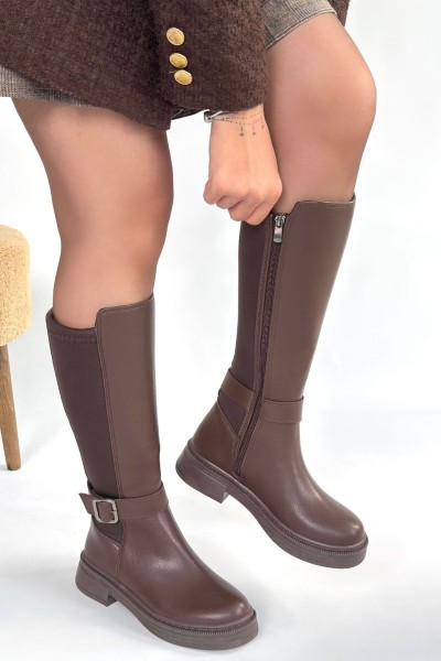 Zinda Kahverengi Cilt Çizme Zinda Kahverengi Cilt Çizme