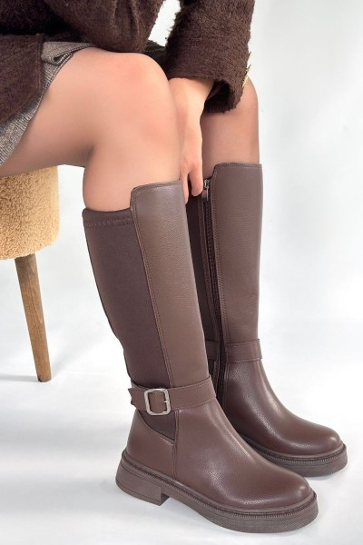 Zinda Kahverengi Cilt Çizme Zinda Kahverengi Cilt Çizme