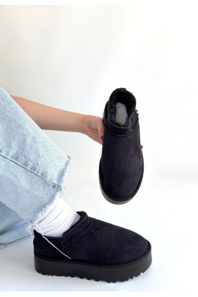 Mitay Siyah Süet Bot Mitay Siyah Süet Bot