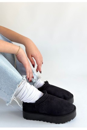 Mitay Siyah Süet Bot Mitay Siyah Süet Bot