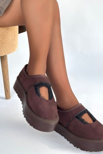 Carren Kahverengi Süet Bot Carren Kahverengi Süet Bot