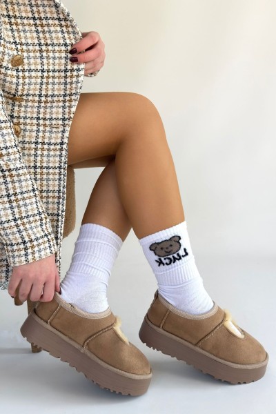 Carren Vizon Süet Bot Carren Vizon Süet Bot