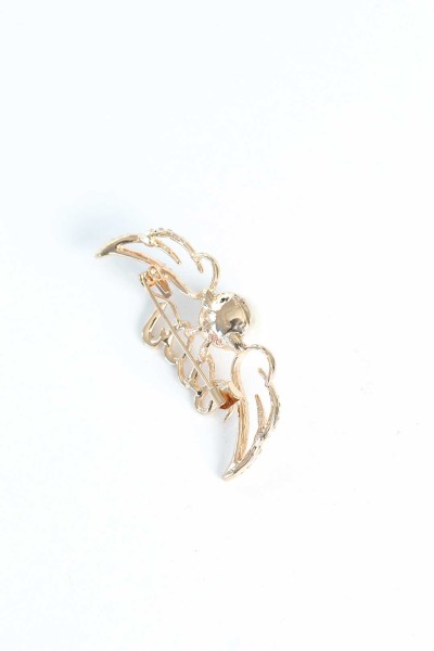 Zirkon Taşlı Metal Broş Zirkon Taşlı Metal Broş