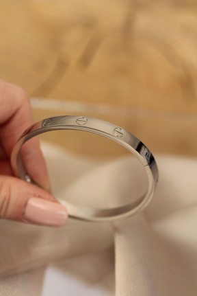316l çelik Silver Renk Bilezik
