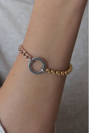 çelik Mix Renk Kadın Bileklik çelik Mix Renk Kadın Bileklik