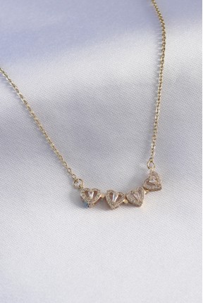 316l çelik Gold Renk Açılır Zirkon Taşlı Yonca Model Kadın Kolye 316l çelik Gold Renk Açılır Zirkon Taşlı Yonca Model Kadın Kolye