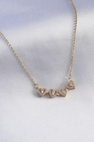 316l çelik Gold Renk Açılır Zirkon Taşlı Yonca Model Kadın Kolye 316l çelik Gold Renk Açılır Zirkon Taşlı Yonca Model Kadın Kolye