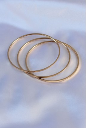 316l çelik Gold Renk Ajda Model Kadın 65 Mm Bilezik 316l çelik Gold Renk Ajda Model Kadın 65 Mm Bilezik