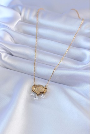 316l çelik Gold Renk Lotus Model Zirkon Taşlı Kadın Kolye 316l çelik Gold Renk Lotus Model Zirkon Taşlı Kadın Kolye