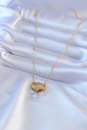 316l çelik Gold Renk Lotus Model Zirkon Taşlı Kadın Kolye 316l çelik Gold Renk Lotus Model Zirkon Taşlı Kadın Kolye