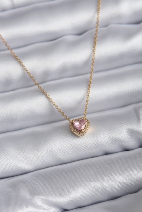 316l çelik Zincir Gold Renk Pembe Zirkon Taşlı Charm Kadın Kolye 316l çelik Zincir Gold Renk Pembe Zirkon Taşlı Charm Kadın Kolye