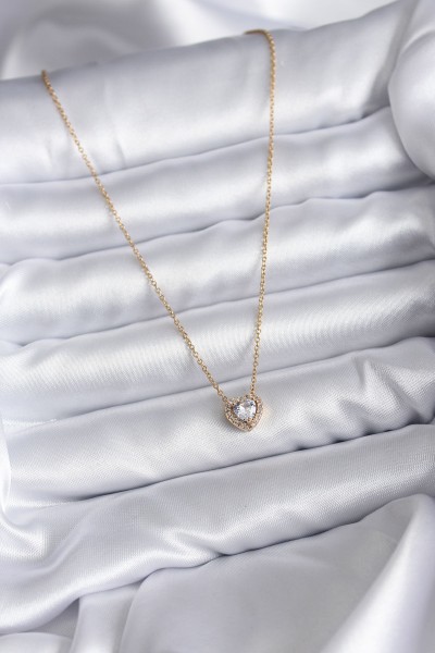 316l çelik Zincir Gold Renk Charm Kadın Kolye 316l çelik Zincir Gold Renk Charm Kadın Kolye