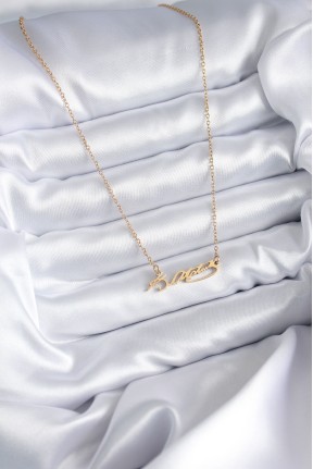 316l çelik Zincir Gold Renk Atatürk İmzası Model Kadın Kolye 316l çelik Zincir Gold Renk Atatürk İmzası Model Kadın Kolye