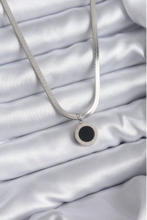 316l çelik Gümüş Renk İtalyan Zincir Model İşleme Detay Kadın Kolye 316l çelik Gümüş Renk İtalyan Zincir Model İşleme Detay Kadın Kolye