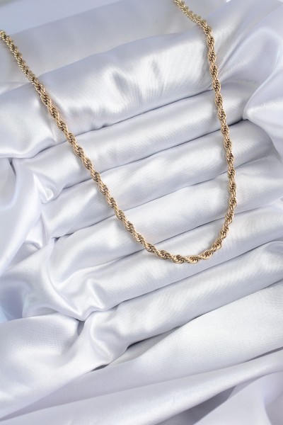 316l çelik Gold Renk 60 Cm Burgu Model Kadın Kolye 316l çelik Gold Renk 60 Cm Burgu Model Kadın Kolye