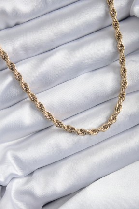 316l çelik Gold Renk 60 Cm Burgu Model Kadın Kolye 316l çelik Gold Renk 60 Cm Burgu Model Kadın Kolye