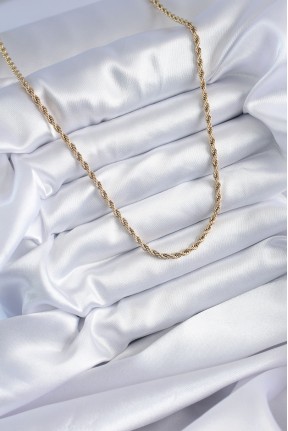 316l çelik Gold Renk 60 Cm Burgu Model Kadın Kolye 316l çelik Gold Renk 60 Cm Burgu Model Kadın Kolye
