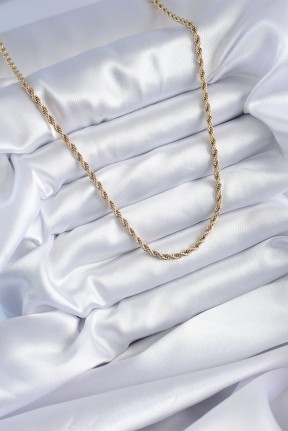 316l çelik Gold Renk 60 Cm Burgu Model Kadın Kolye 316l çelik Gold Renk 60 Cm Burgu Model Kadın Kolye