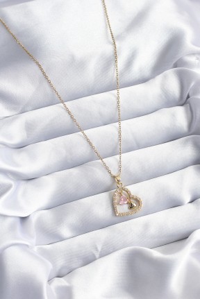 316l çelik Gold Renk Zincir Zirkon Taşlı Kalp Model Kadın Kolye 316l çelik Gold Renk Zincir Zirkon Taşlı Kalp Model Kadın Kolye