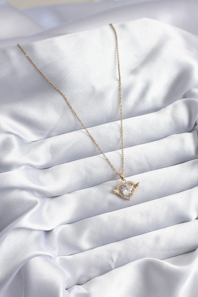 316l çelik Gold Renk Zincir Zirkon Taşlı Kalp Model Kadın Kolye 316l çelik Gold Renk Zincir Zirkon Taşlı Kalp Model Kadın Kolye