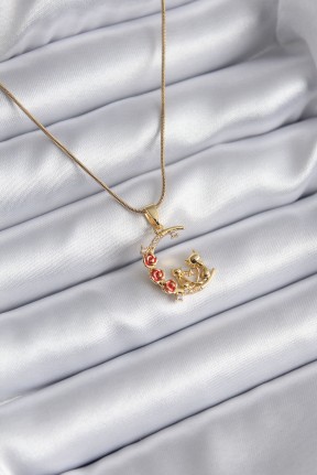 316l çelik Gold Renk Hilal Kedi Model Zirkon Taşlı Detay Kadın Kolye 316l çelik Gold Renk Hilal Kedi Model Zirkon Taşlı Detay Kadın Kolye