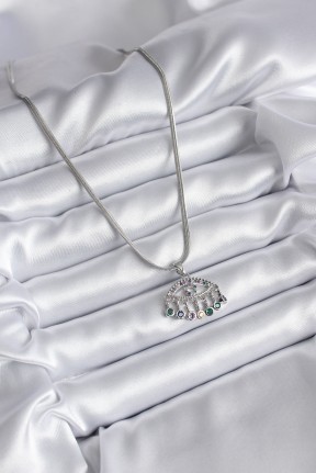 316l çelik Gümüş Renk İtalyan Zincir Zirkon Taşlı Göz Figür Kadın Kolye 316l çelik Gümüş Renk İtalyan Zincir Zirkon Taşlı Göz Figür Kadın Kolye