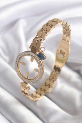316l çelik Gold Renk Arpa Model Zirkon Taş Detay çeyrek Altın Takılabilir Kadın Kelepçe 316l çelik Gold Renk Arpa Model Zirkon Taş Detay çeyrek Altın Takılabilir Kadın Kelepçe