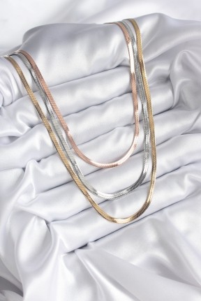 316l çelik Mix Renk İtalyan Zincir Model Kadın Kolye 316l çelik Mix Renk İtalyan Zincir Model Kadın Kolye