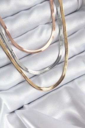 316l çelik Mix Renk İtalyan Zincir Model Kadın Kolye 316l çelik Mix Renk İtalyan Zincir Model Kadın Kolye