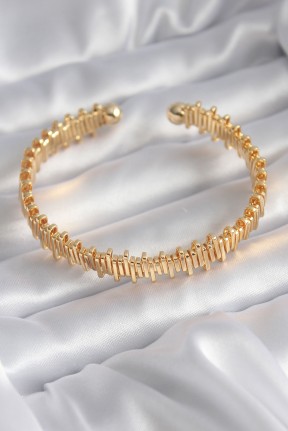 316l çelik Gold Renk Dorika Model Kadın Bileklik 316l çelik Gold Renk Dorika Model Kadın Bileklik