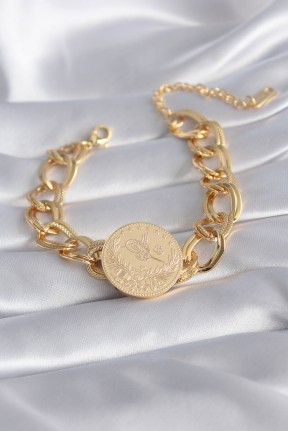 316l çelik Gold Renk Reşat Altın Model Samanyolu Kadın Bileklik 316l çelik Gold Renk Reşat Altın Model Samanyolu Kadın Bileklik