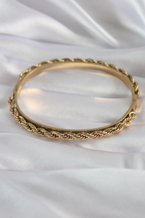 316l çelik Gold Renk Burgu Zincir Model Kadın Kelepçe 316l çelik Gold Renk Burgu Zincir Model Kadın Kelepçe