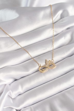 316l çelik Gold Renk Zirkon Zincir Taşı Sonsuzluk Kelebek Model Kadın Kolye 316l çelik Gold Renk Zirkon Zincir Taşı Sonsuzluk Kelebek Model Kadın Kolye