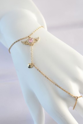 316l çelik Gold Renk Pembe Zirkon Taşlı Kanatlı Kalp Model şahmeran 316l çelik Gold Renk Pembe Zirkon Taşlı Kanatlı Kalp Model şahmeran