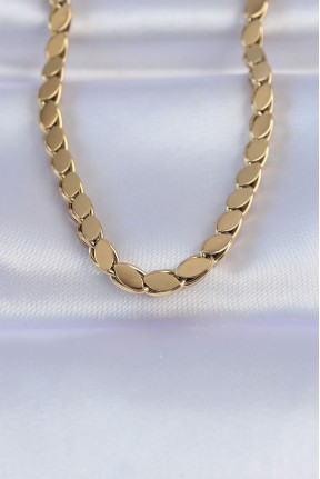 316l çelik Gold Renk Arpa Model Kolye 316l çelik Gold Renk Arpa Model Kolye