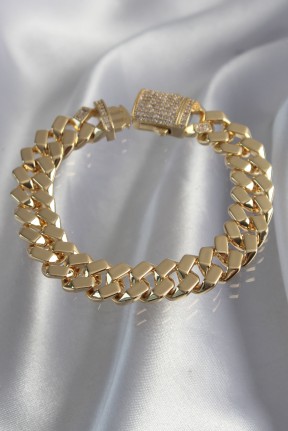 Vip Seri Gurmet Zirkon Taşlı Gold Renk Bileklik Vip Seri Gurmet Zirkon Taşlı Gold Renk Bileklik