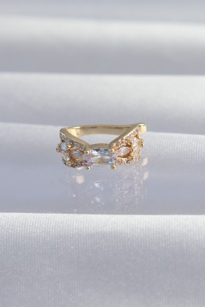 Pirinç Gold Renk Zirkon Taş Kaplama Earcuff Küpe Pirinç Gold Renk Zirkon Taş Kaplama Earcuff Küpe